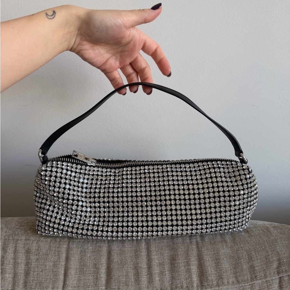 Alexander wang bag with crystals large